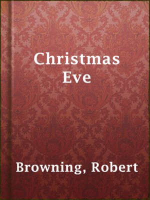cover image of Christmas Eve